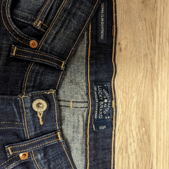 NWOT, lucky brand sienna slim boyfriend size 0 - Picture 6 of 6